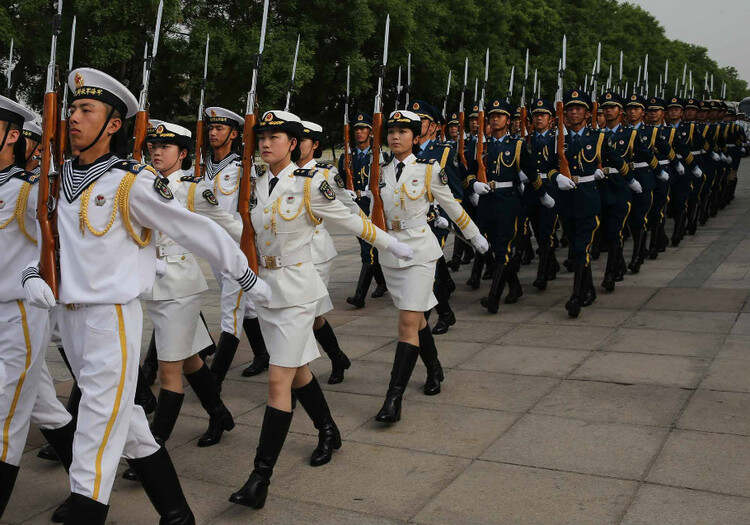 女兵儀仗隊